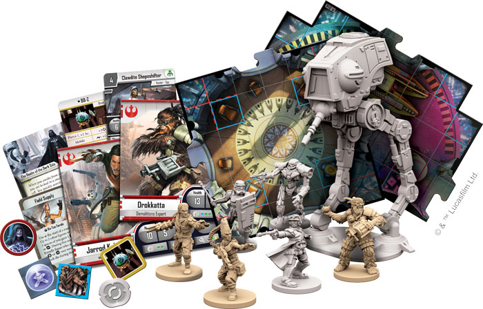 Star Wars Imperial Assault Heart Of The Empire Expansion Dark Star Games