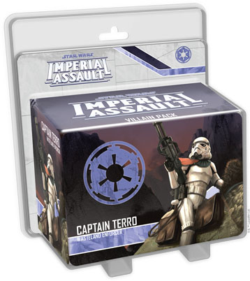 Imperial Assault: Captain Terro Villain Pack