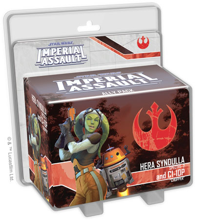 Imperial Assault: Hera Syndulla and C1-10P Ally Pack