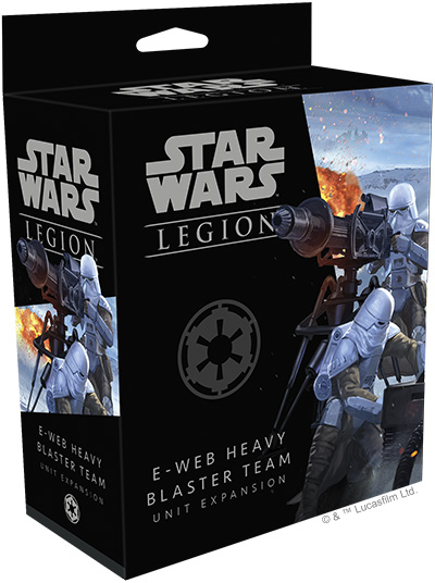 Star Wars Legion: E-Web Heavy Blaster Team Unit