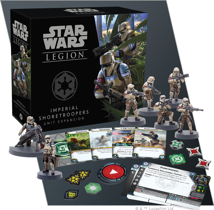 Star Wars Legion Imperial Shoretroopers Unit Expansion Star Wars Legion Imperial Shoretroopers Unit Expansion