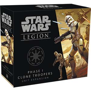 Star Wars Legion: Phase I Clone Troopers Unit (Clone Wars)