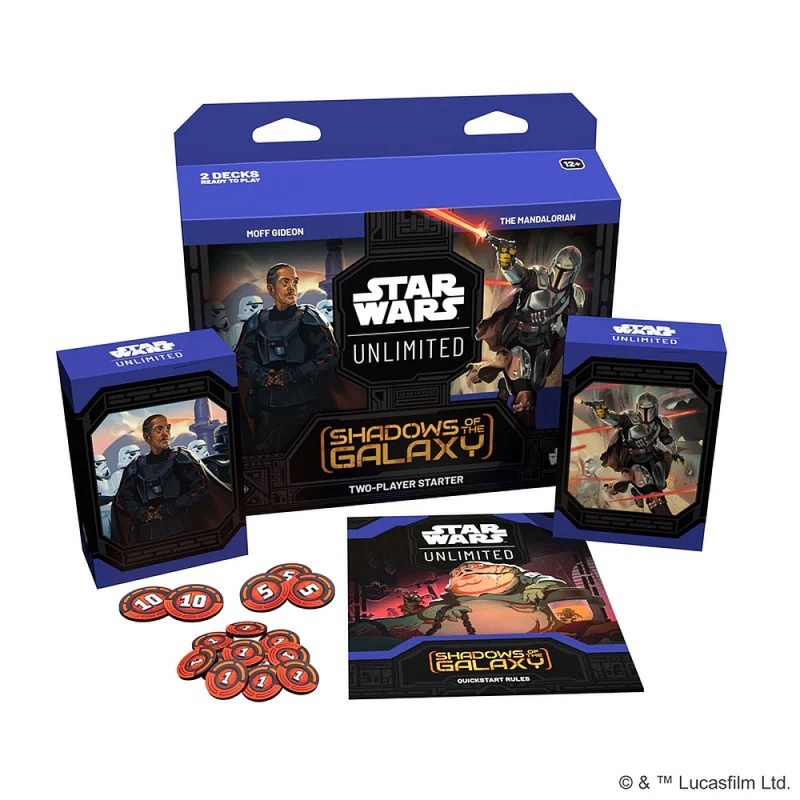 Star Wars Unlimited Shadows of the Galaxy Starter Set Dark Star Games