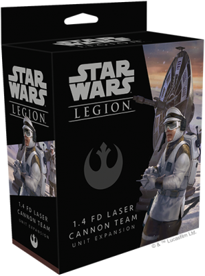 Star Wars Legion: 1.4 FD Laser Cannon Team Unit
