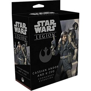 Star Wars Legion: Cassian Andor and K-2SO Commander