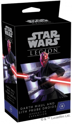 Star Wars Legion: Darth Maul and Sith Probe Droids Operative