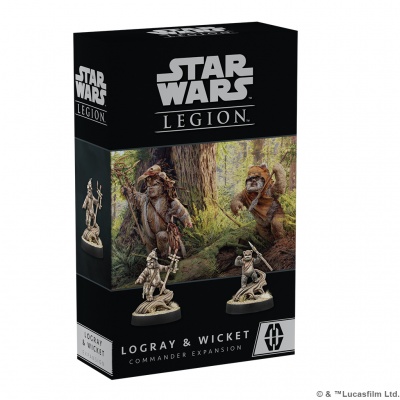 Star Wars Legion: Logray & Wicket Commanders