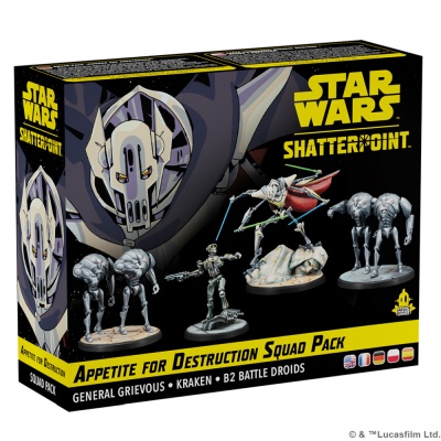 Star Wars: Shatterpoint Appetite for Destruction (General Grievous Squad Pack)
