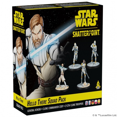 Star Wars: Shatterpoint Hello There (General Kenobi Squad Pack)