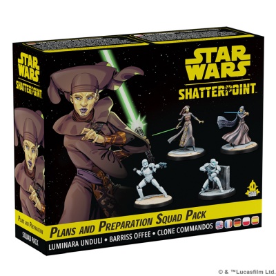 Star Wars: Shatterpoint Plans and Preparations (General Luminara Unduli Squad Pack)