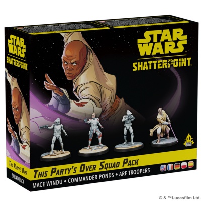Star Wars: Shatterpoint This Party's Over (Mace Windu Squad Pack)