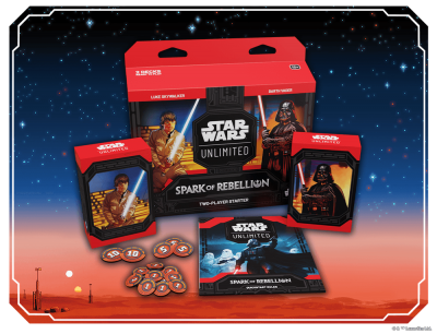 Star Wars: Unlimited - Spark of Rebellion Starter Set (Luke Vs Vader)