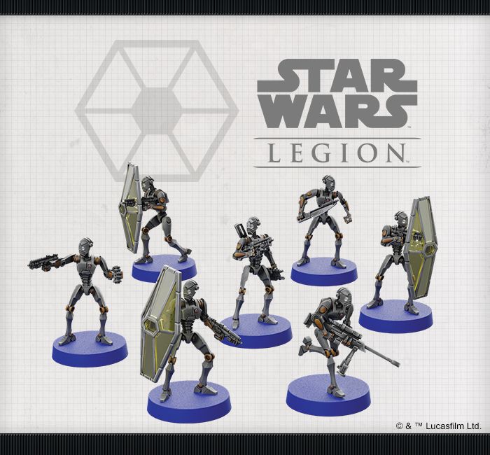 Star Wars Legion BXseries Droid Commandos (Clone Wars) Dark Star Games